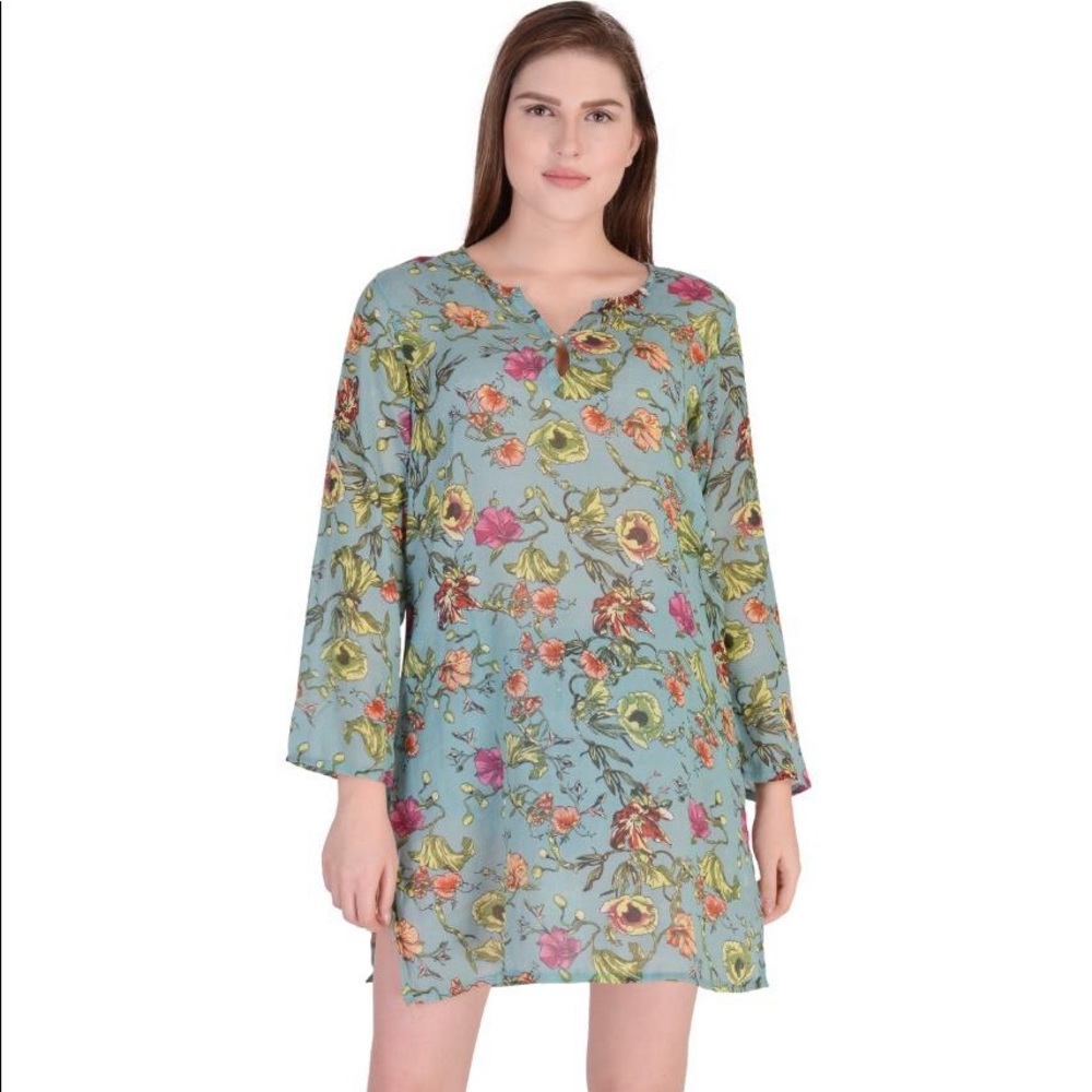 Green Rayn Tunic
